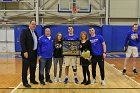 MBBall Senior Day  Wheaton College men's basketball Senior Day. - Photo By: KEITH NORDSTROM : Wheaton, basketball
